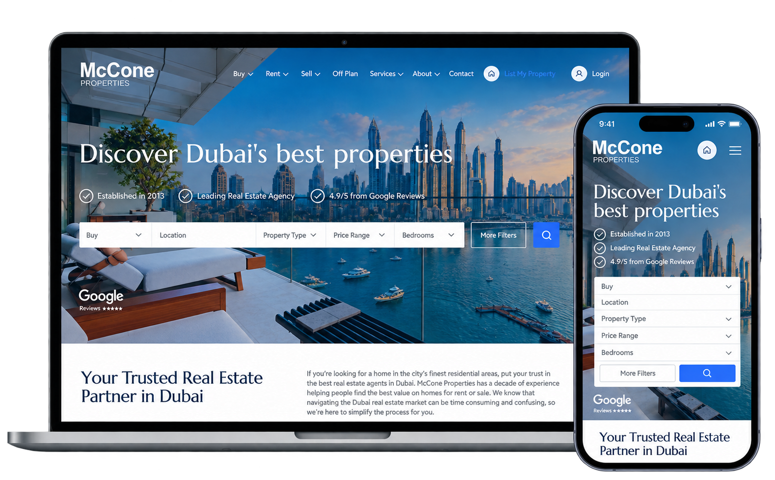 McCone Properties website