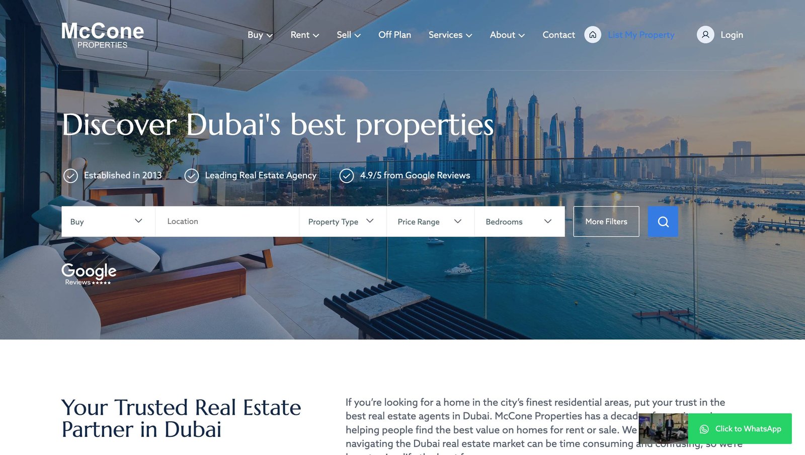 McCone Properties - Local SEO 